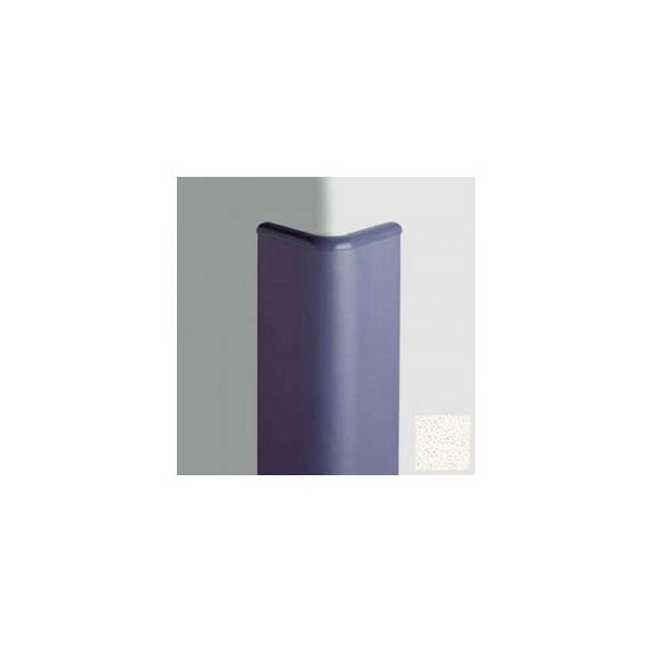 Pawling Surface Mounted Corner Guard Bullnose 90Deg, 3'' Wings, 12'H W/Caps, Mission WH CG-30-12-554 - main